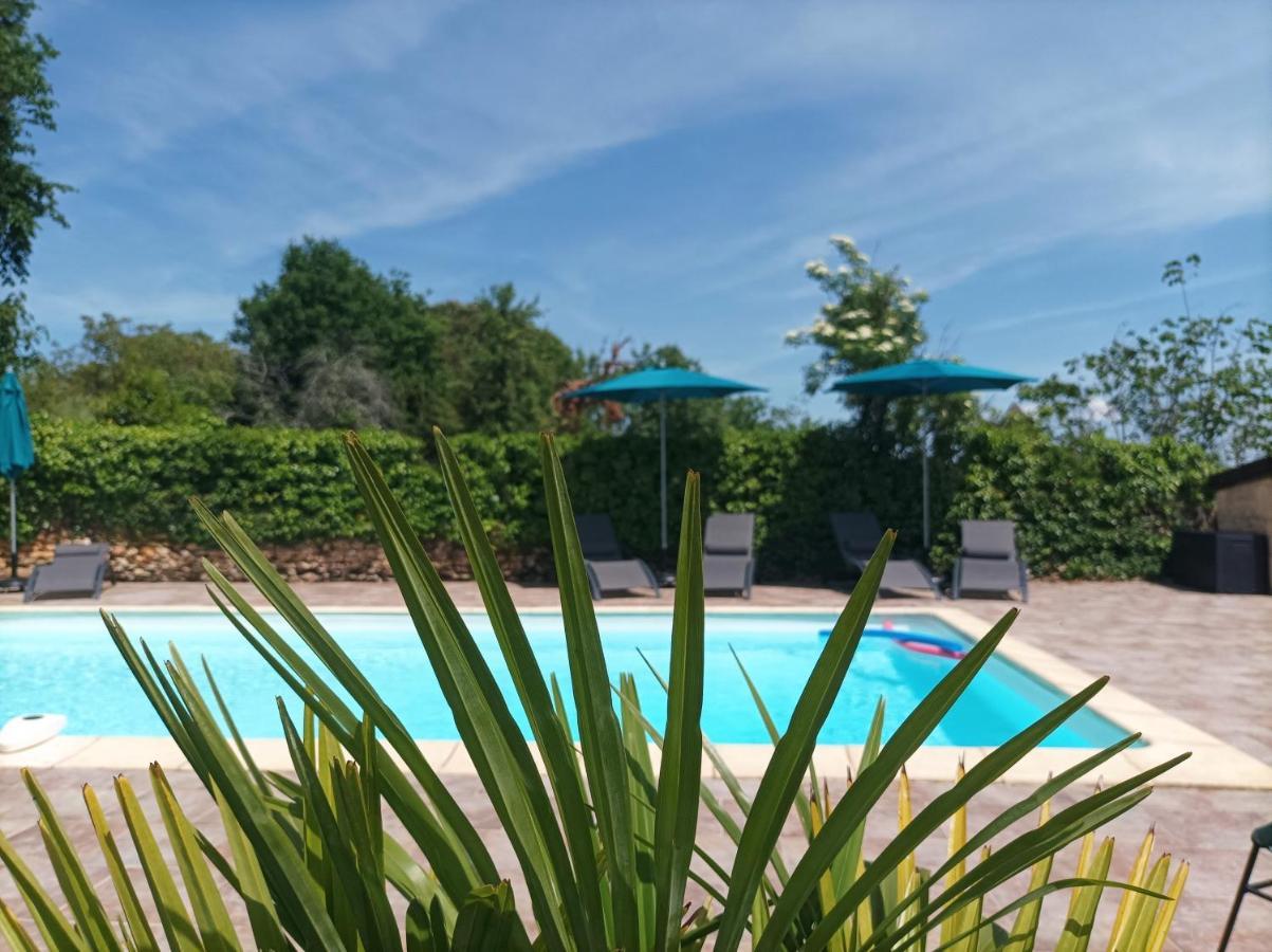 Le Clos de la Musardise - Gîtes de Charme avec Piscine Chauffée Salignac Eyvigues Exterior foto
